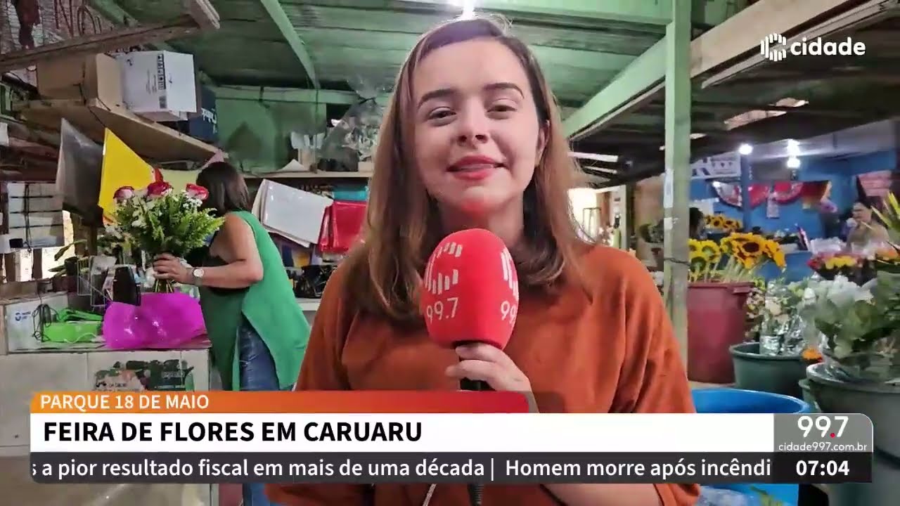 Manhã Cidade - 21.02.26 - Feira de Flores de Caruaru atrai compradores pela variedade de produtos