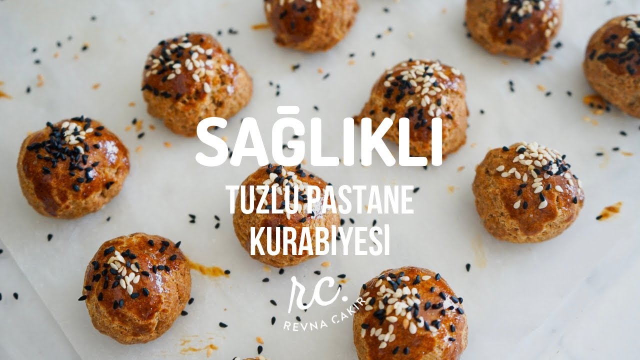 Sağlıklı Tuzlu Pastane Kurabiyesi I Kıyır kıyır bir lezzet!