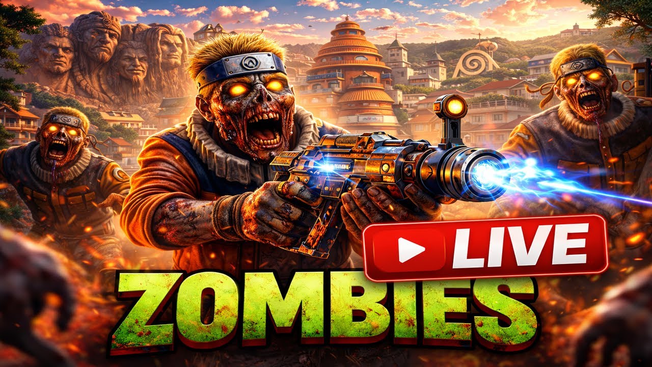 This Naruto Zombies Map Is WAY Too Fun...