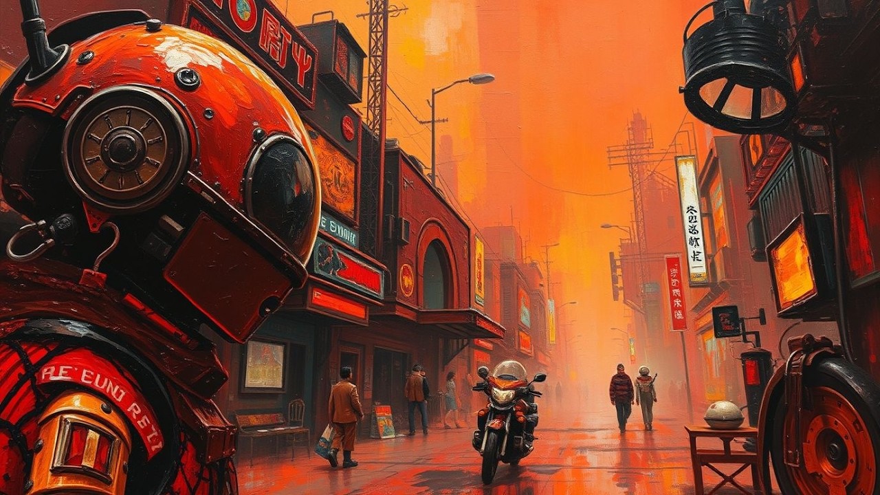 Cyberpunk Neon Rush: Unleash the Night - SynthNoir