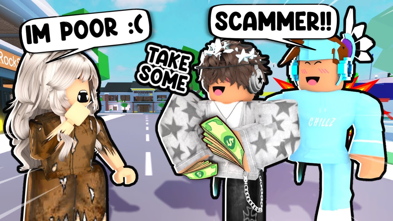 She Faked Being POOR To Get FREE ROBUX, So I EXPOSED HER... (Brookhaven RP)