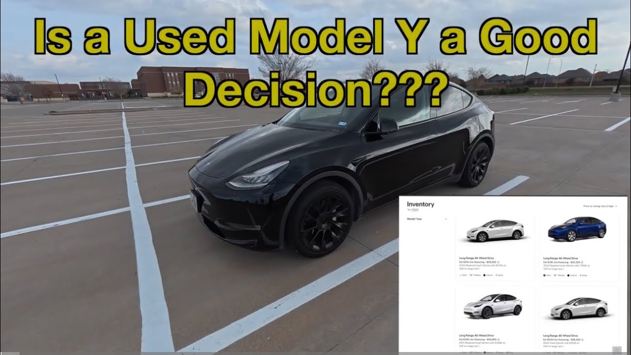 Стоит ли покупать подержанную Tesla Model Y?