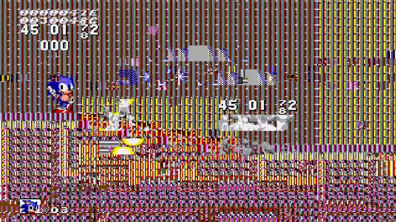 Sonic Winter Adventures Corruptions #3 (Genesis/Mega Drive)