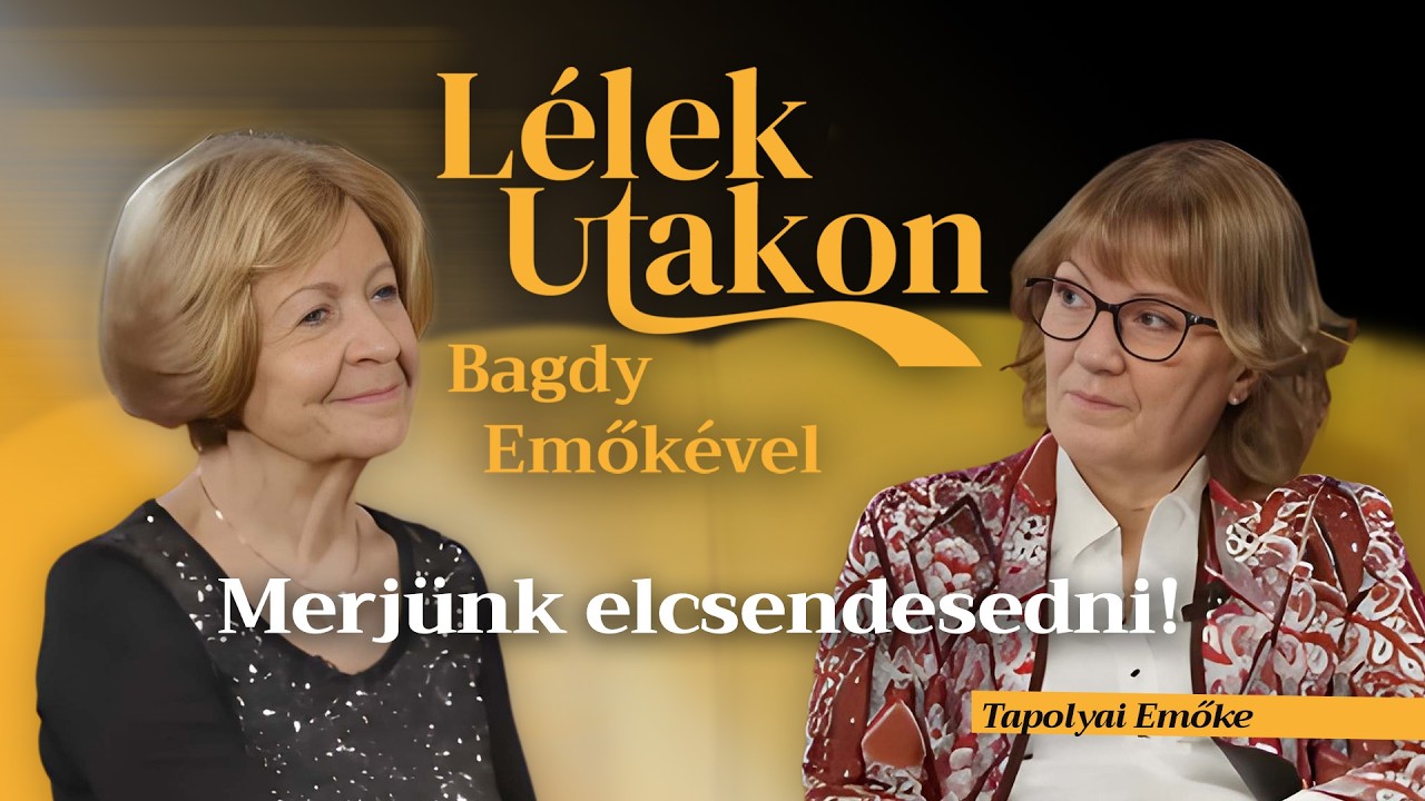 Lélekutakon Bagdy Emőkével – Merjünk elcsendesedni!