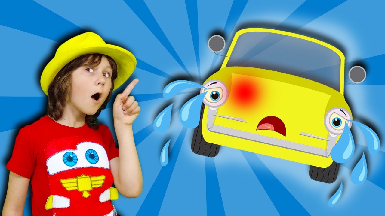 The Boo Boo Car Song | Sing and Dance! |  Am Nom Leon Kids Songs