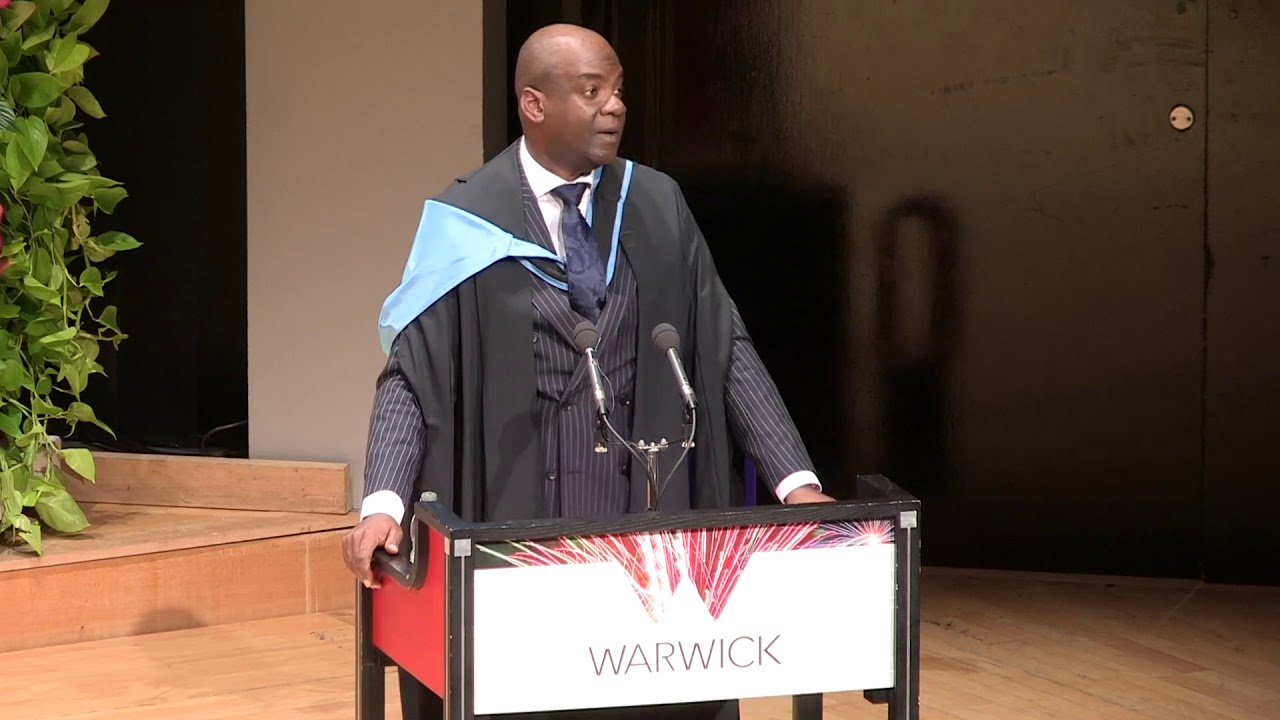 Graduation Speech from Warwick Law Alumnus, Charles Adeogun Phillips