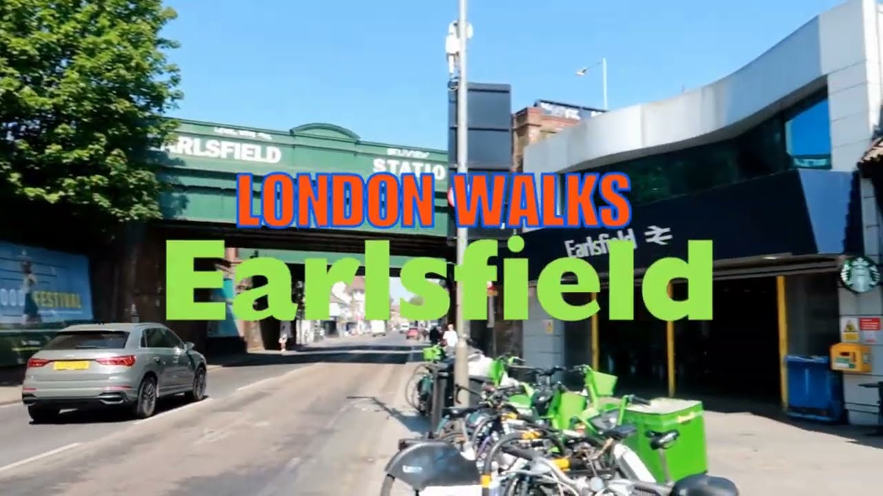 London Walks:  Vauxhall -  Earlsfield -  Wandsford -  Kew Bridge:  May Day Walk