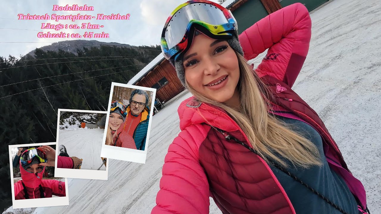 Rodelbahn in Osttirol / Tristach Sportplatz - Kreithof / Lienzer Dolomitten / 3 km / Gehzeit: 45min🛷