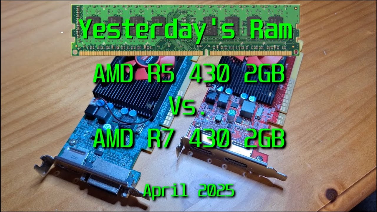 AMD R5 430 2GB GDDR5 против AMD R7 430 2GB GDDR5