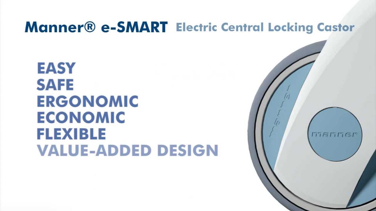 Manner e-SMART Electric Central Locking Castor