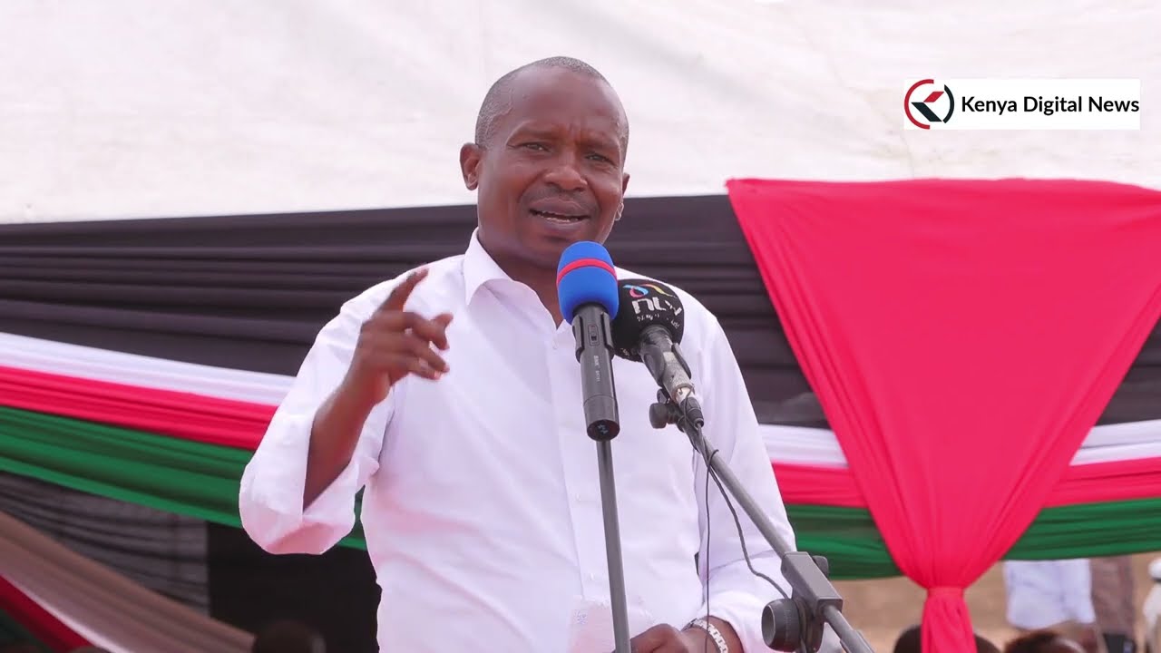 LIKE MATIANG'I!! NO-NONSENSE CS KINDIKI BANS DISCO MATANGAS AS HE TOUGHLY SPEAKS IN KILIFI!!