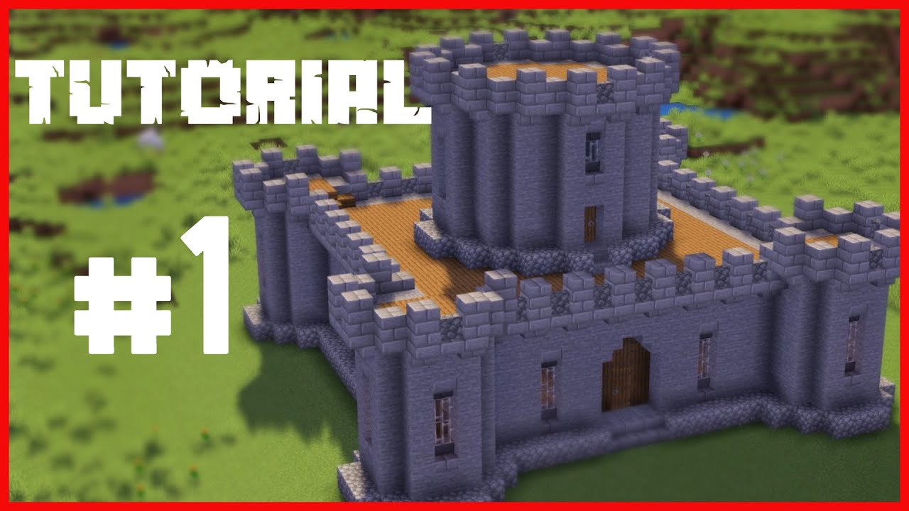 Tutorial - Como Hacer un Castillo Pequeño en Minecraft 🏰 | Parte 1