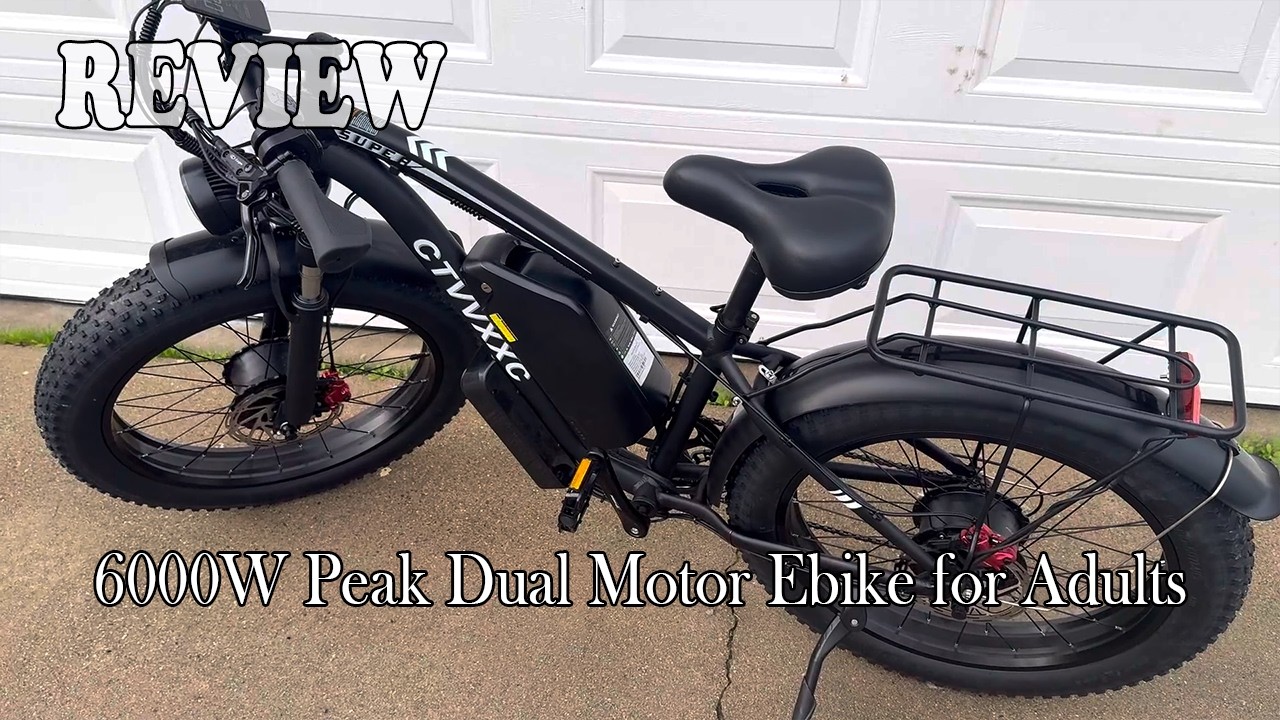 CTVVXXC 6000W Peak Dual Motor Ebike for Adults Review | Is It Worth It?