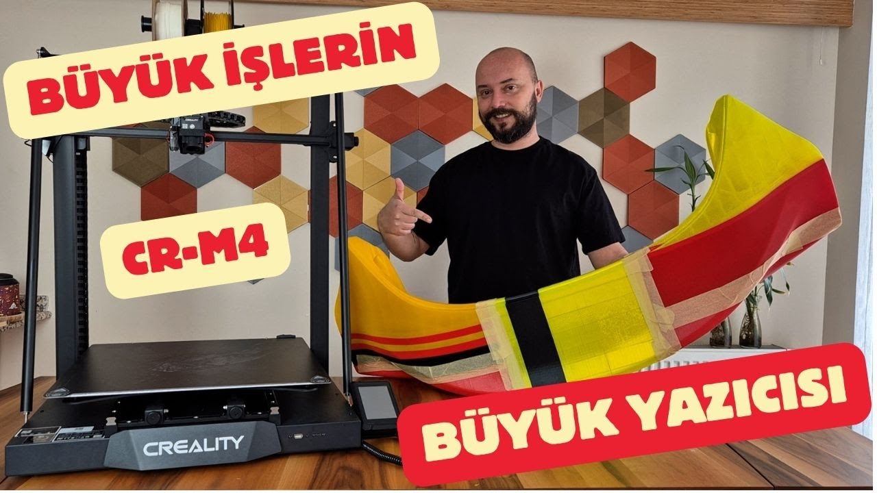 Büyük Projelerin Büyük Yazıcısı Creality CR M4