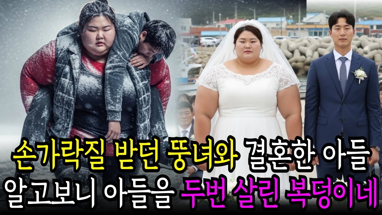 뚱뚱하다고 비웃음 사던 뚱녀와 결혼한 아들, 알고보니 아들을 두번 살린 복덩이 였네요..#감동스토리 #반전스토리 #오디오북 #아버지와아들 #실화같은이야기 #부성애 #가족의의미