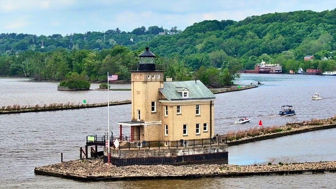 I Flew My Drone to Rondout Lighthouse... Calm (Vol.1)