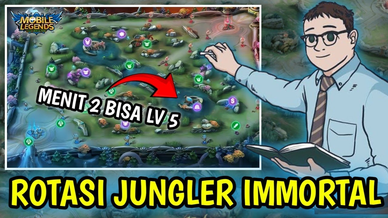 GILA SIHH!! Rotasi Jungler Meta Sekarang KILL 25 CUMA MODAL ROTASI INI 🤫