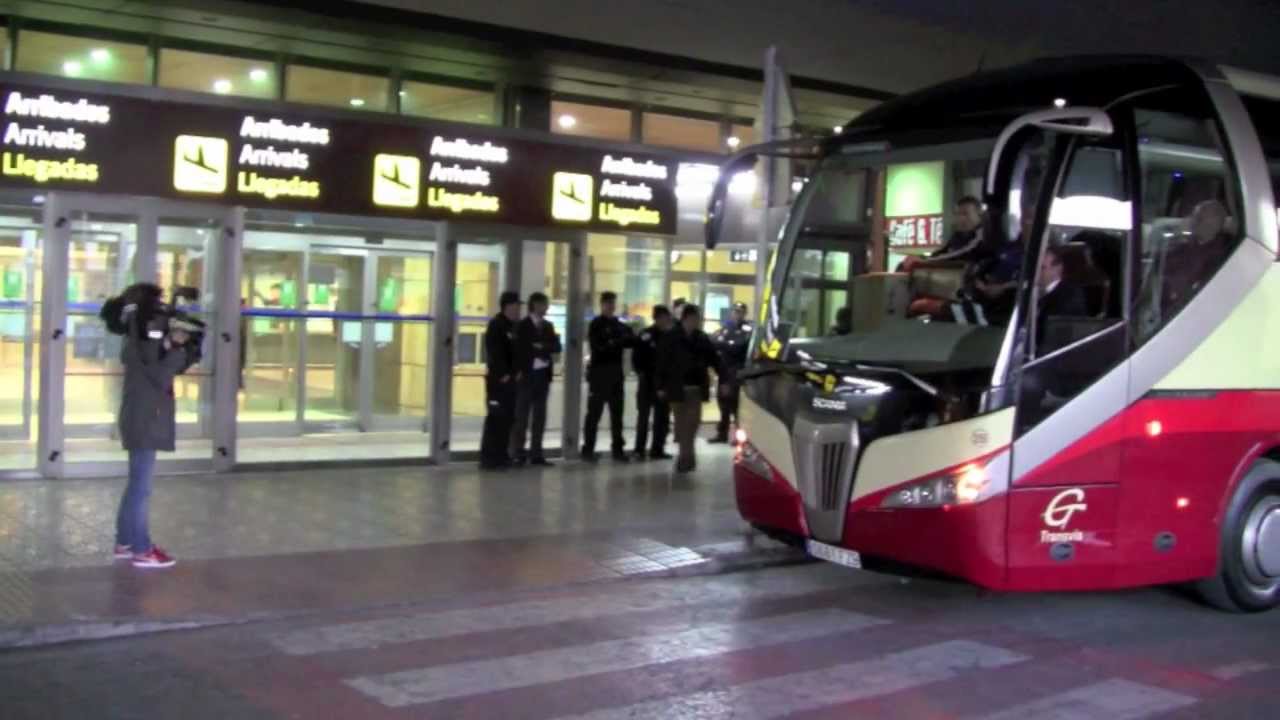 Autocares Transvia: Transporte deportivo. Stocke City en Valencia
