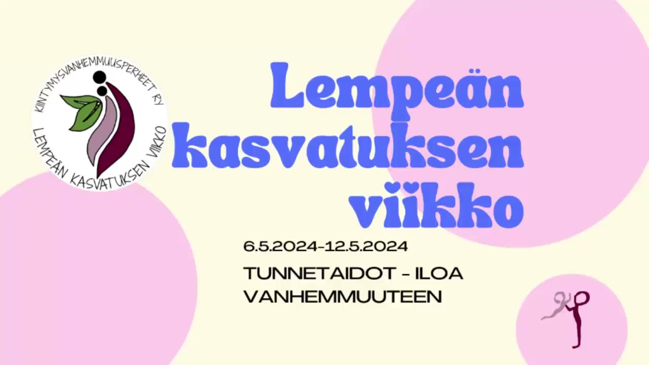 LKV2024: Tiistai - Pienten lasten tunnetaidot
