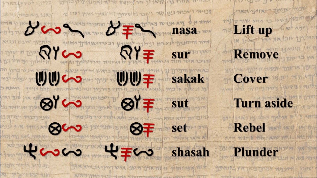 The Ancient Hebrew Alphabet - Lesson 21 – Shin