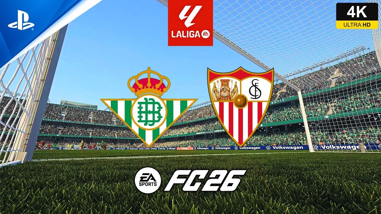 FC 26 - Betis vs Sevilla - gameplay ps5 4K español latino