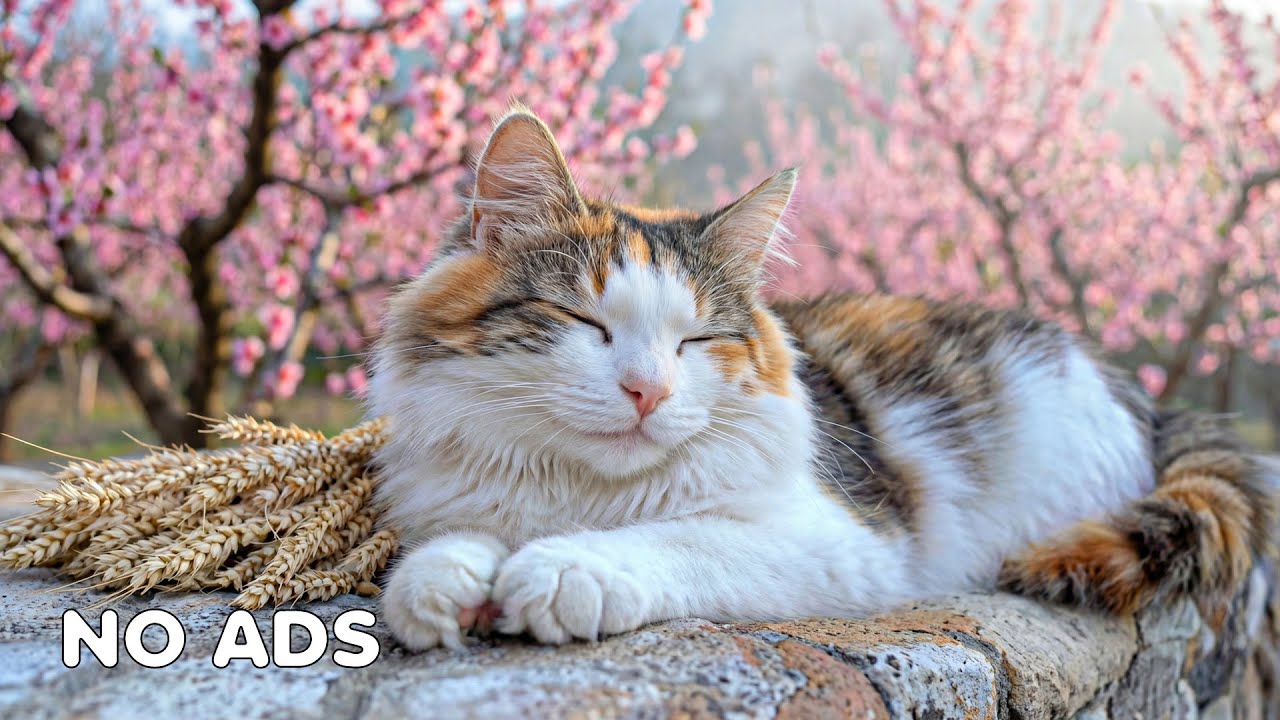 12 часов успокаивающей музыки для кошек 🐈 Музыка для сна 😻 Кошачье ТВ 🎶