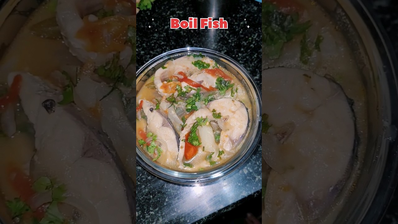 Boiled Fish Recipe by @LeenaMili ❤️ #assam  #assameseyoutuber #ethnicfood  #boiledfish #shorts