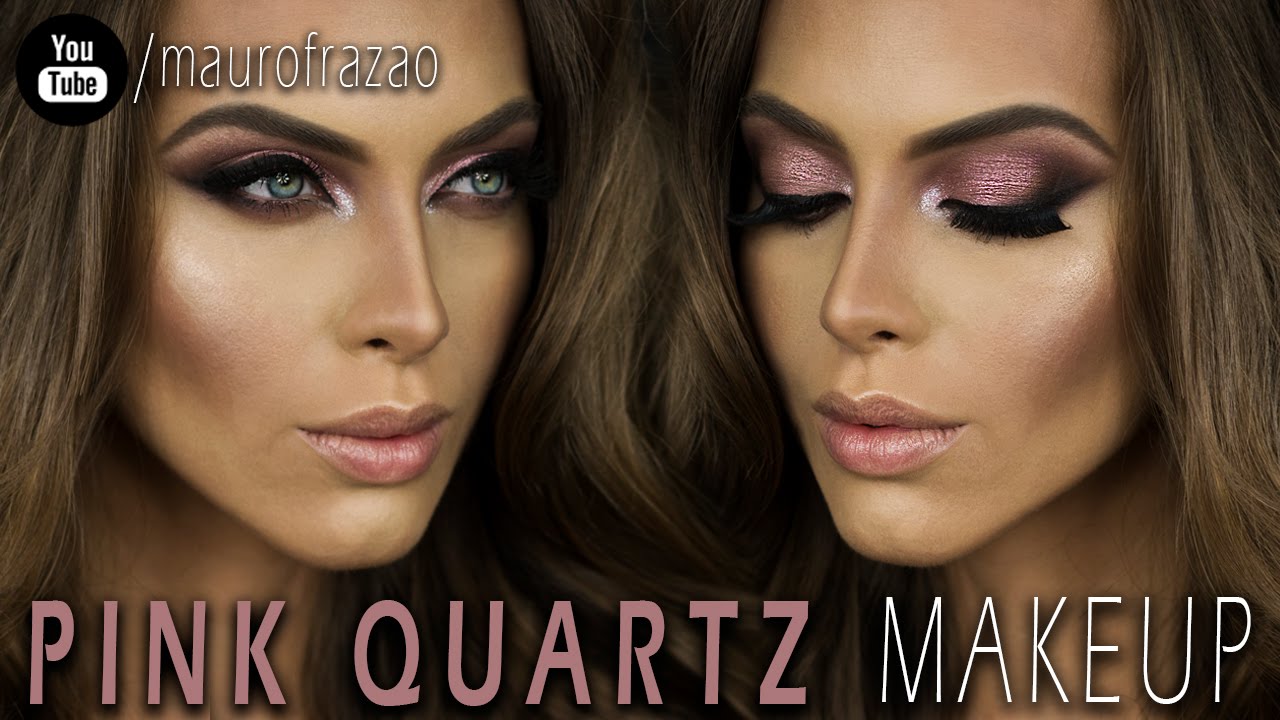 MAQUIAGEM ROSA QUARTZO (ELEITA A COR DO ANO)  |  PINK QUARTZ MAKEUP TUTORIAL @MAUROFRAZAO
