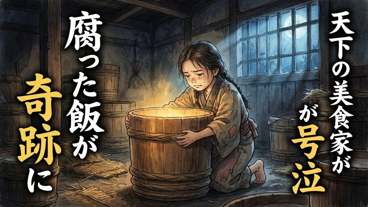11歳の嫁が「腐った飯」で奇跡を…？絶望の酒蔵を救った衝撃の正体