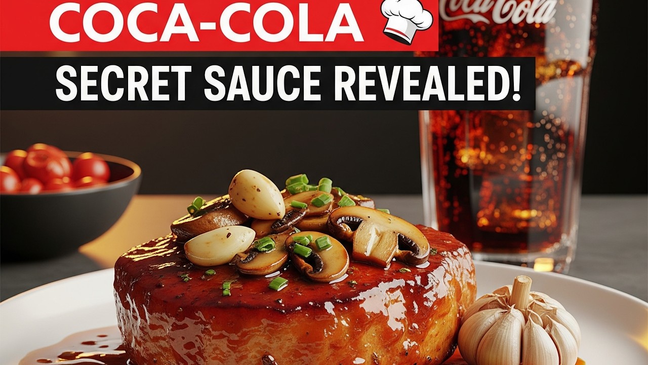 ✅Watch This Transform Into The Most Tender Pork Chops || Coca Cola Garlic Cream!