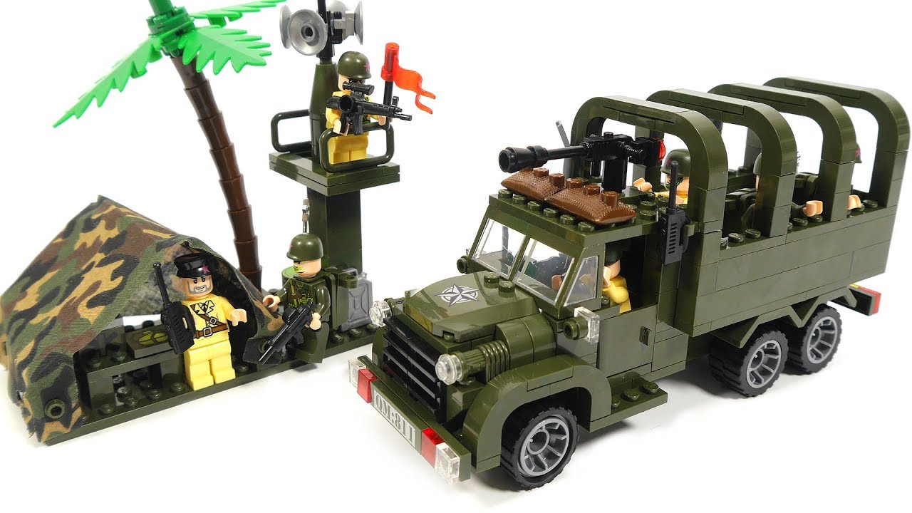 Enlighten Brick 811 Военный грузовик