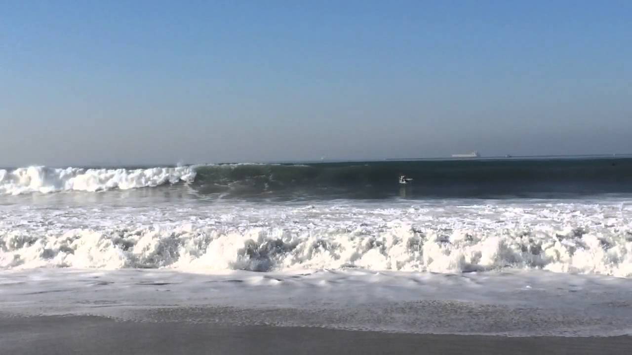 Big waves in long beach, ca 8/27/14