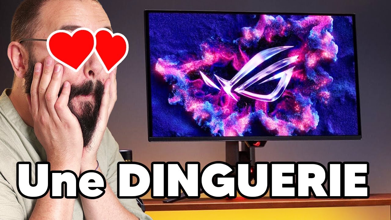 Le plus BEAU et PUISSANT écran PC gamer que j'ai jamais vu : test du ROG Swift OLED (2025)