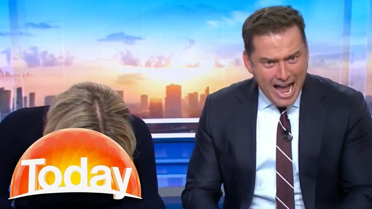 Behind the scenes hilarity at the TODAY show