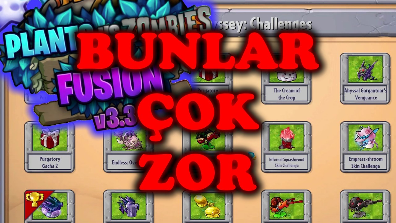 PvZ Fusion - Ne gerek vardı bu kadar zor yapmaya (Odyssey: Mücadele: 9) [Türkçe]