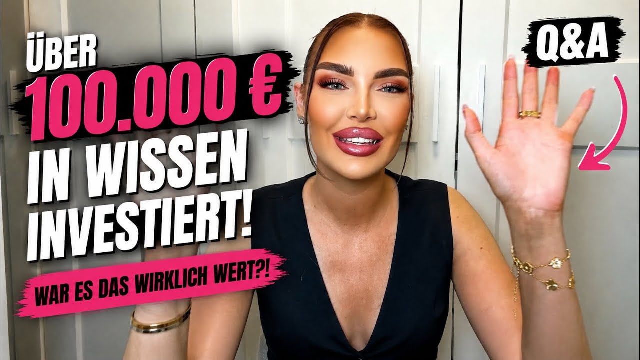Ich habe &uuml;ber 100.000 &euro; in Wissen investiert&hellip; War es das wirklich wert? | PMU Q&A 