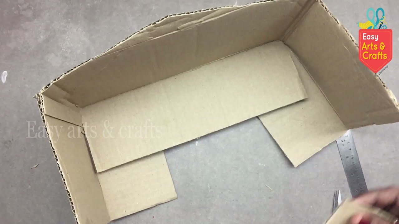 DIY | How to Make Christmas Crib at Home Using Cardboard |Nativity Scene |Simple & Easy Crib Making
