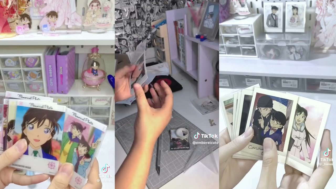 Unboxing card detective conan (cre id trên vid)