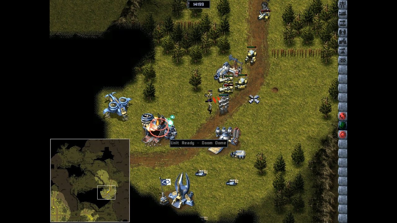 KKND2 Krossfire Series 9 Mission : Balance Patch Version - Final.  Survivors go home