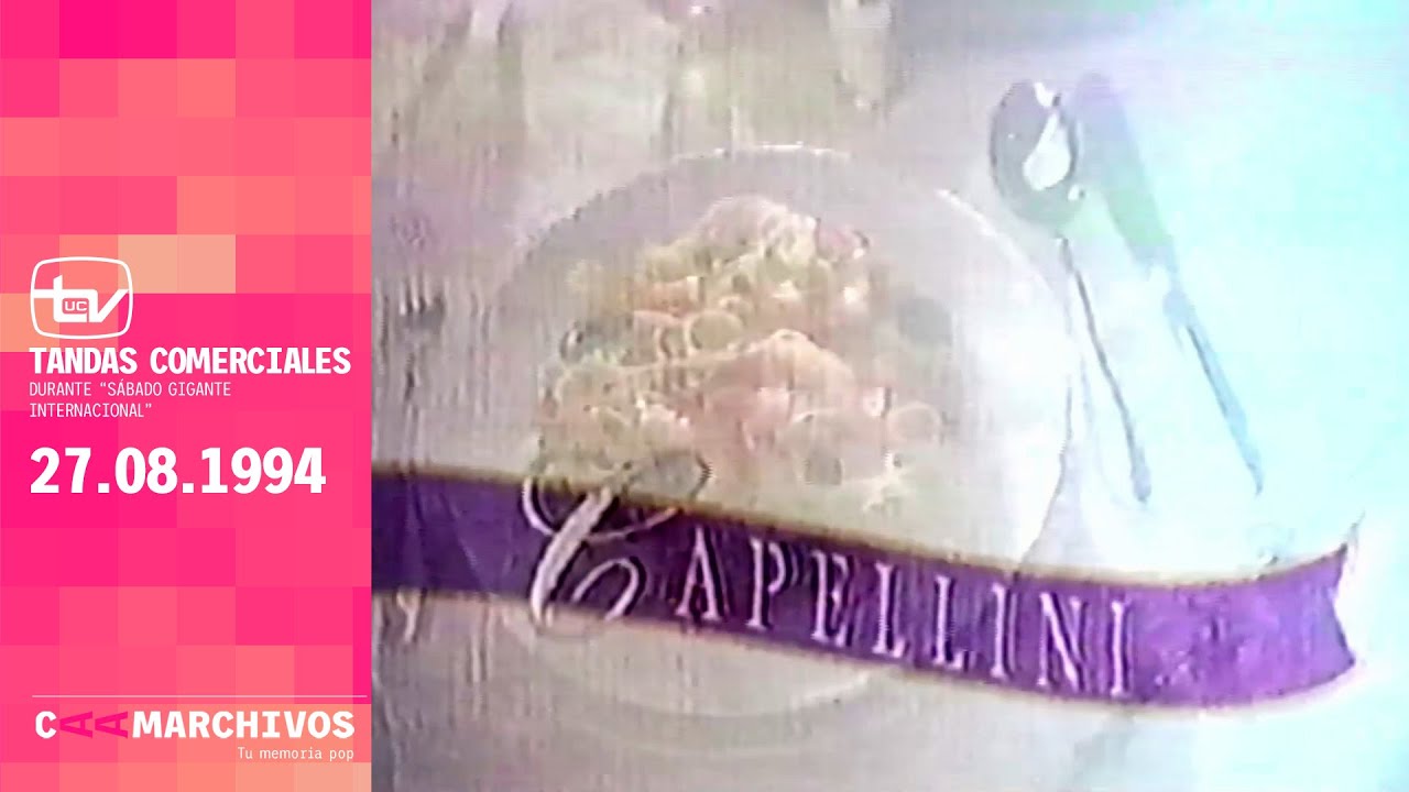 Tandas Comerciales Canal 13 @ 27 de agosto de 1994