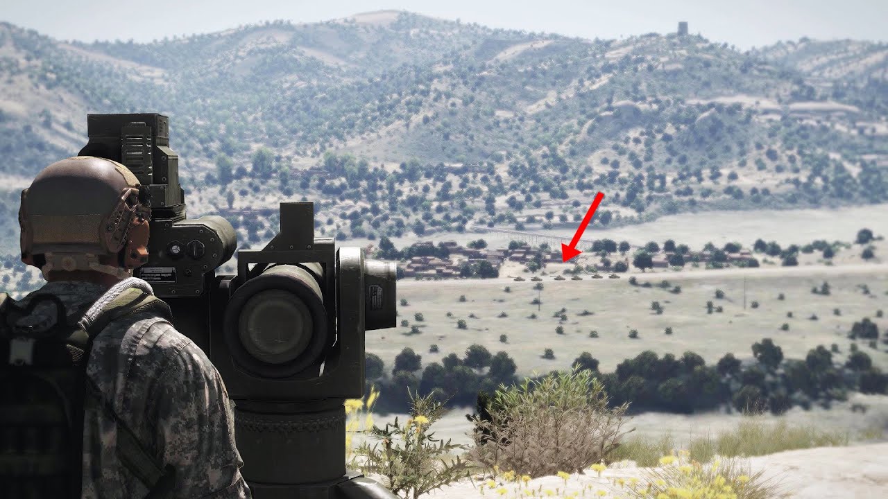 American ANTI-TANK Missile | AT in action - Iraq war - ARMA 3: Milsim (US ARMY)
