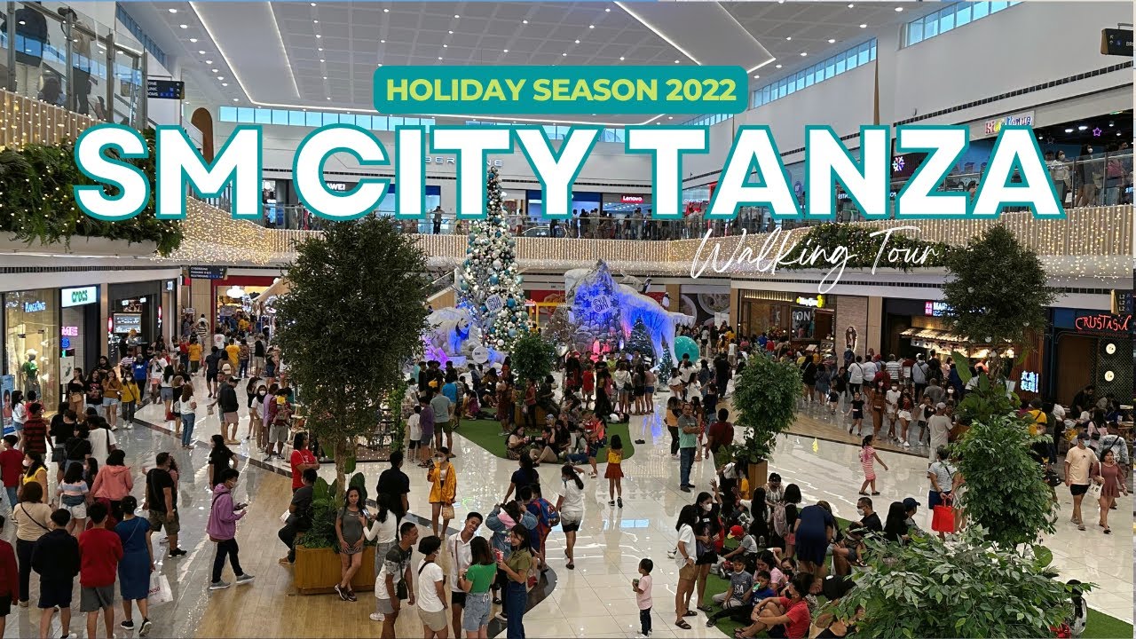 Holidays at the SM City Tanza Mall in Cavite, Philippines | 4K Walking Tour