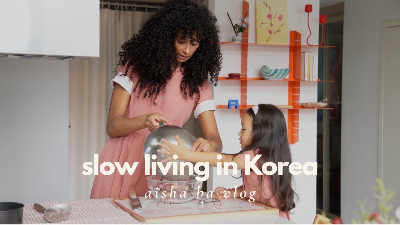 Slow Living in Korea | Cozy Autumn Days, Family Baking & Outdoor Farm Moments