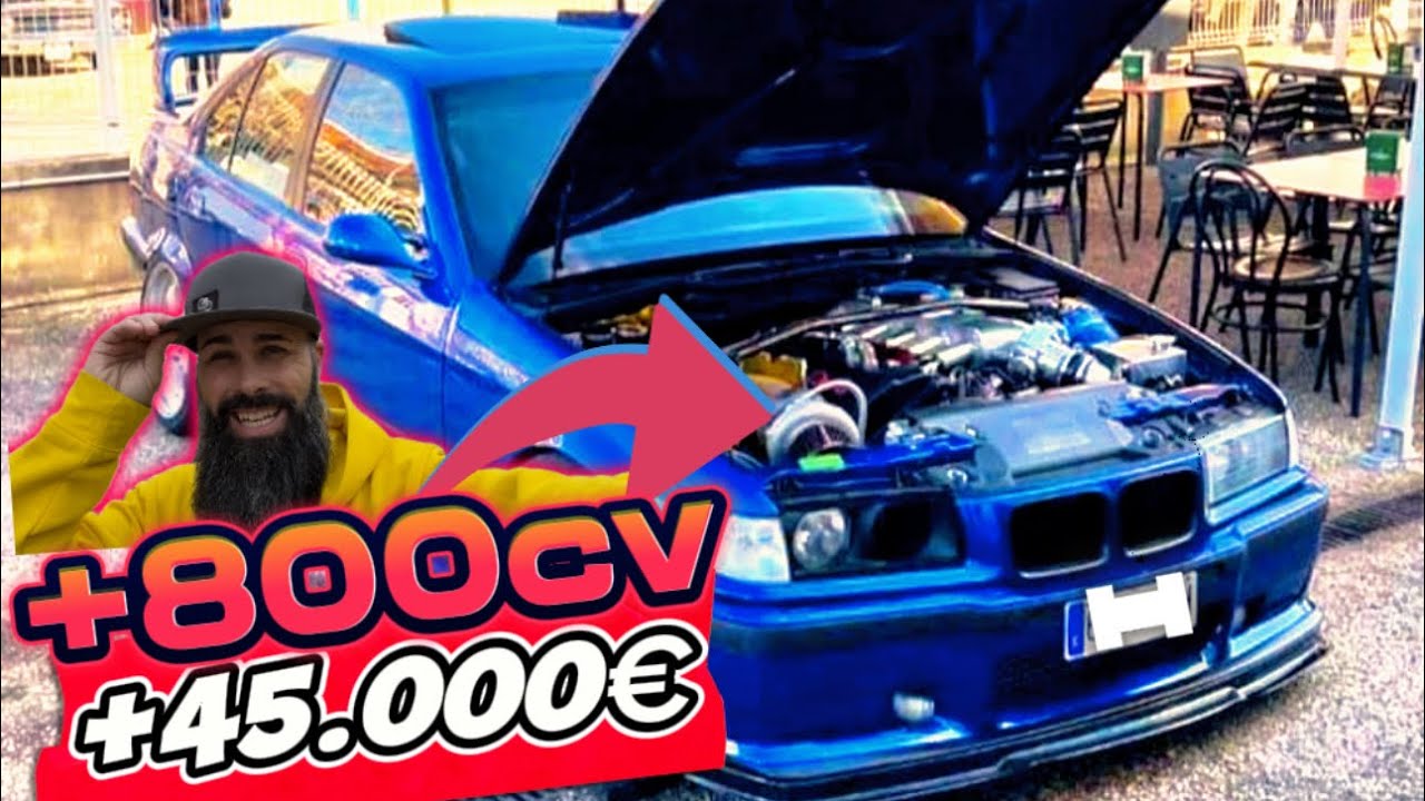 CAZO bmw con +800cv!, y un BANSHEE a + de 200kmh! 🚀🚗 en MALLORCA