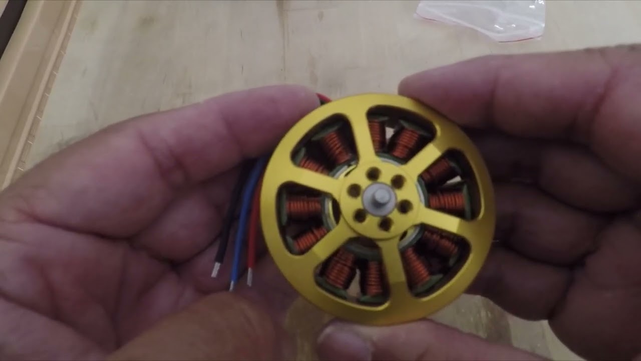 TYI 5010 340 KV Brushless Motor Thrust Test