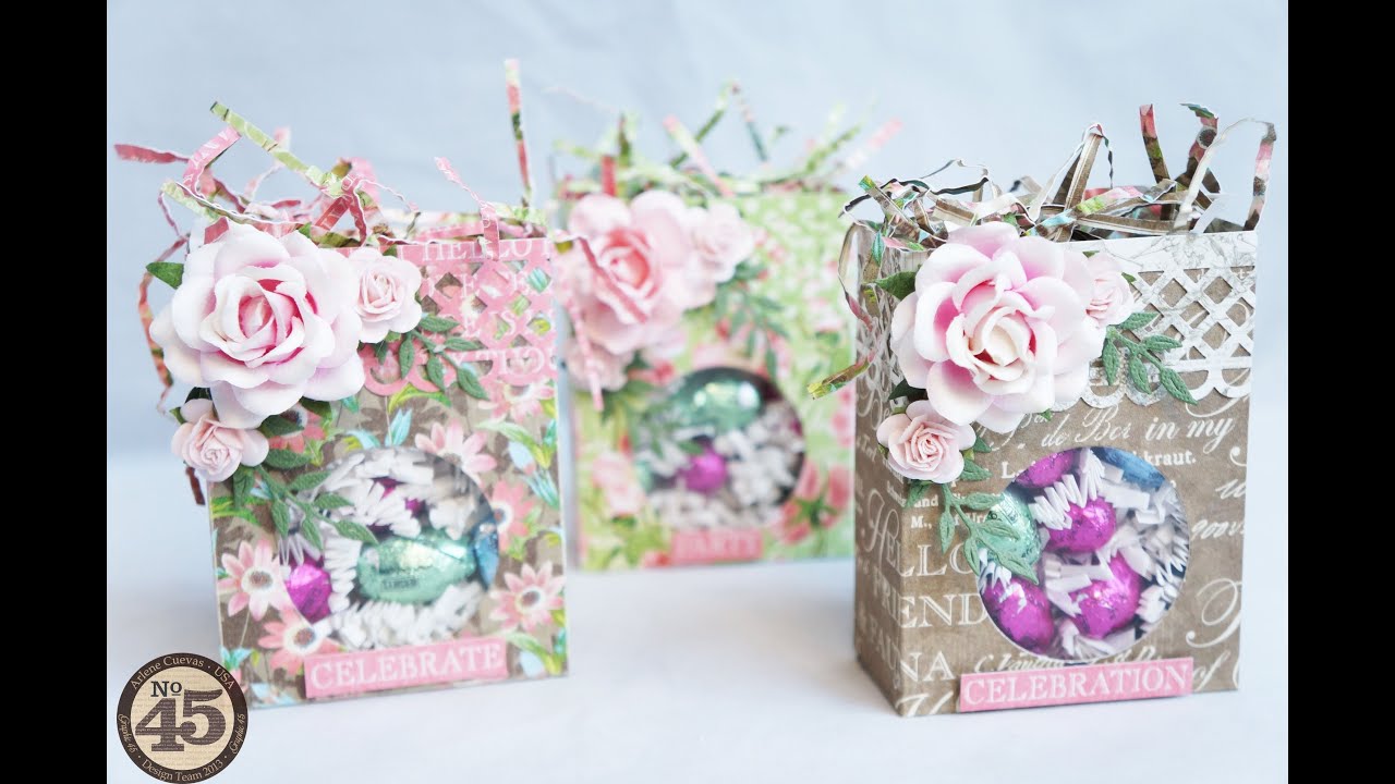 Botanical Tea: Easter Treat Bag Tutorial
