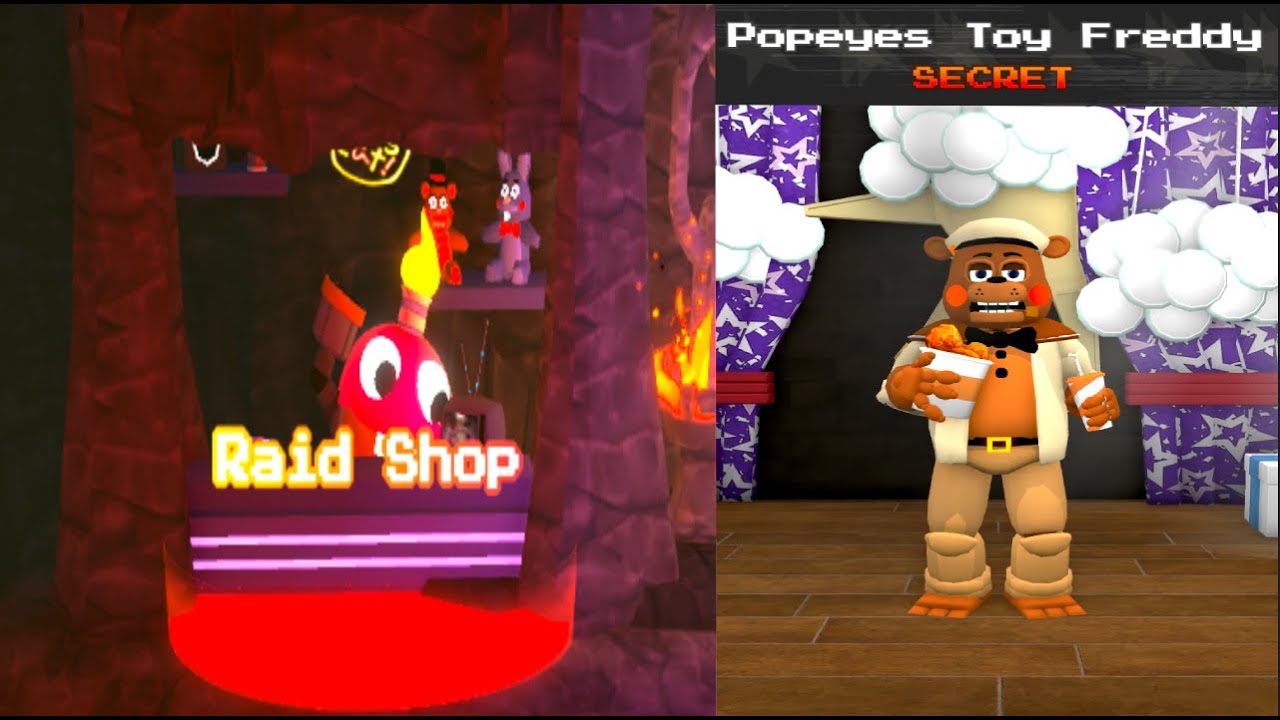 New Raid Mode!! With A New Popeyes Toy Freddy Exclusive!! (FNTD 2(