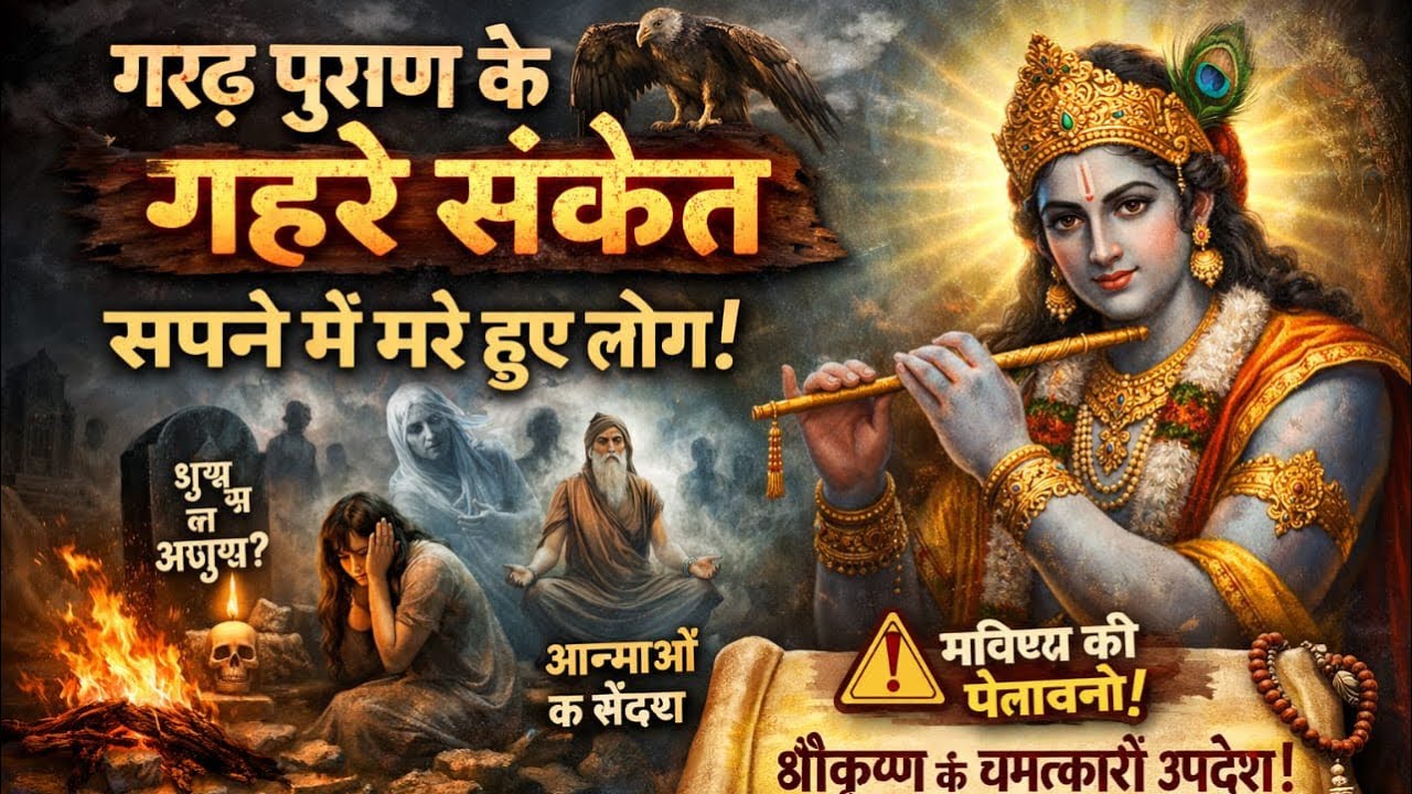अगर सपने में मरे हुए लोग दिखें तो सावधान! गरुड़ पुराण का रहस्य 