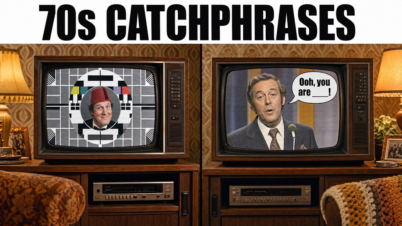 25 British TV Catchphrases From the 1970s You Can STILL Finish Today