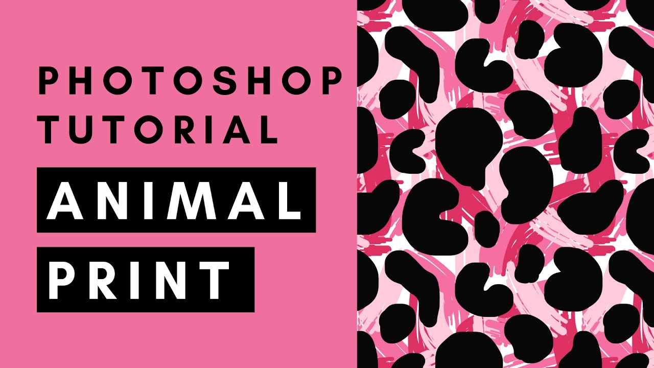 Make an Animal Print Pattern in Photoshop